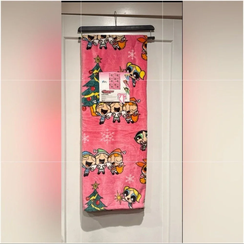 Powerpuff Girls Christmas Blanket